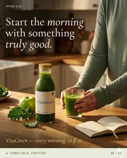 VitaGreen — Pure. Halal. Vital.